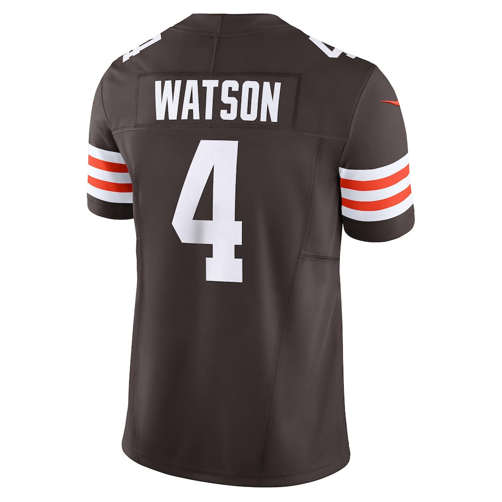 Tlead C.Browns #4 Deshaun Watson Brown Vapor F.U.S.E. Limited Jersey