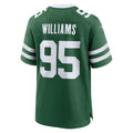 Tlead NY.Jets #95 Quinnen Williams Legacy Green Game Jersey