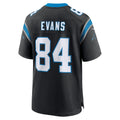 Tlead C.Panthers #84 Mitchell Evans Black Team Game Jersey
