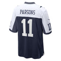 Tlead D.Cowboys #11 Micah Parsons Navy Alternate Game Team Jersey