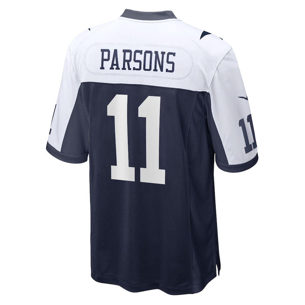 Tlead D.Cowboys #11 Micah Parsons Navy Alternate Game Team Jersey