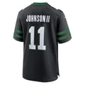 Tlead NY.Jets #11 Jermaine Johnson II Legacy Black Alternate Game Jersey