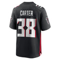 Tlead A.Falcons #38 Nathan Carter Black Team Game Jersey