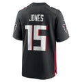 Tlead A.Falcons #15 Emory Jones Black Team Game Jersey