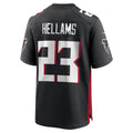 Tlead A.Falcons #23 DeMarcco Hellams Black Team Game Jersey