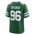 Tlead NY.Jets #96 Leonard Taylor III Legacy Green Team Game Jersey