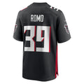Tlead A.Falcons #39 John Parker Romo Black Team Game Jersey