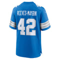 Tlead D.Lions #42 Jalen Reeves-Maybin Blue Team Game Jersey