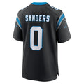 Tlead C.Panthers #0 Ja'Tavion Sanders Black Game Jersey