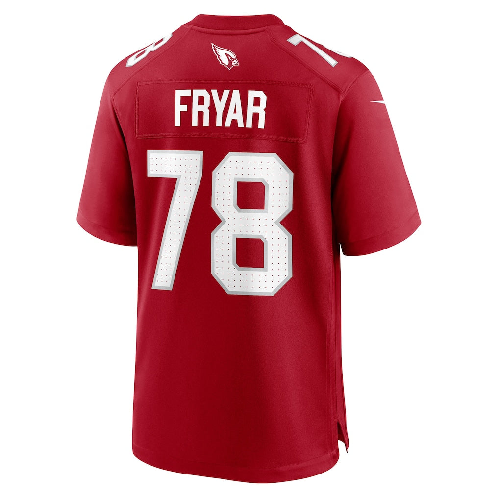 Tlead A.Cardinals #78 Josh Fryar Cardinal Team Game Jersey