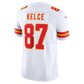 Tlead KC.Chiefs #87 Travis Kelce White Vapor F.U.S.E. Limited Jersey
