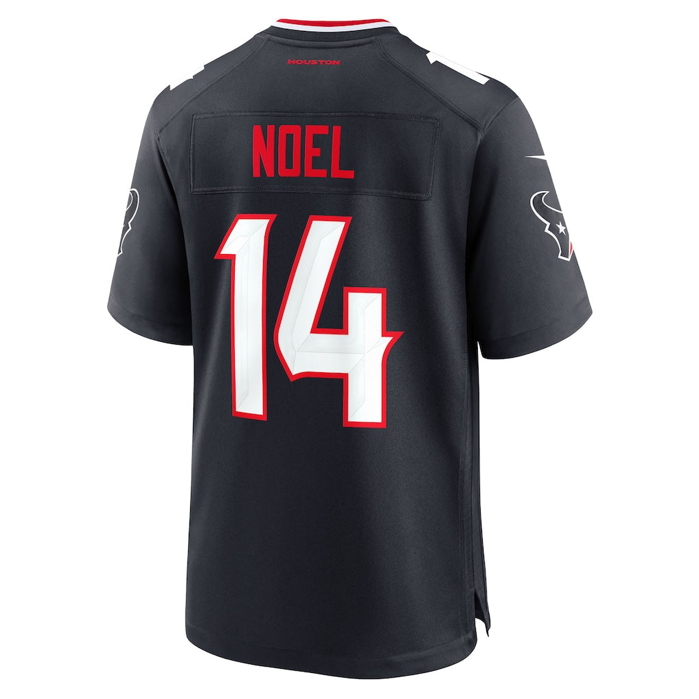 Tlead H.Texans #14 Jaylin Noel Navy Team Game Jersey