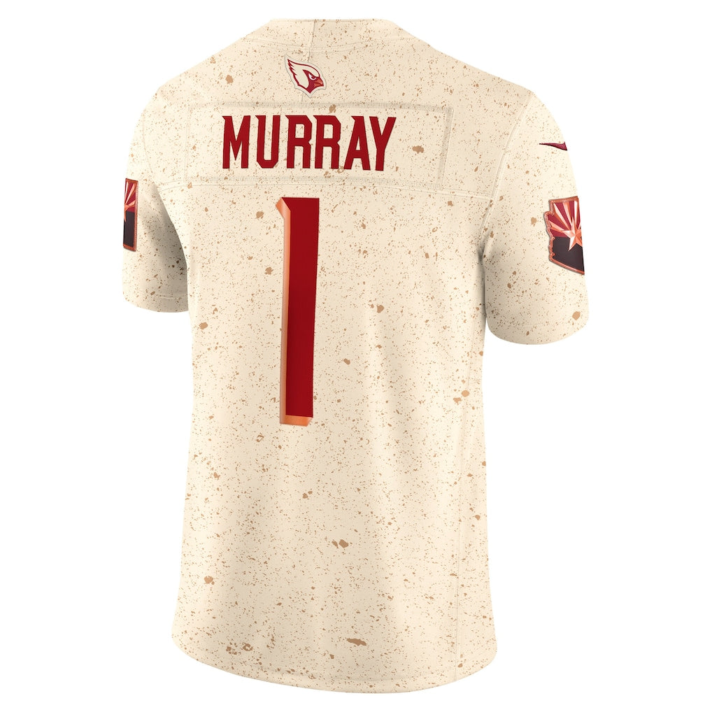 Tlead A.Cardinals #1 Kyler Murray Natural 2025 Rivalries Collection Limited Jersey