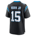 Tlead C.Panthers #15 Jimmy Horn Jr Black Team Game Jersey