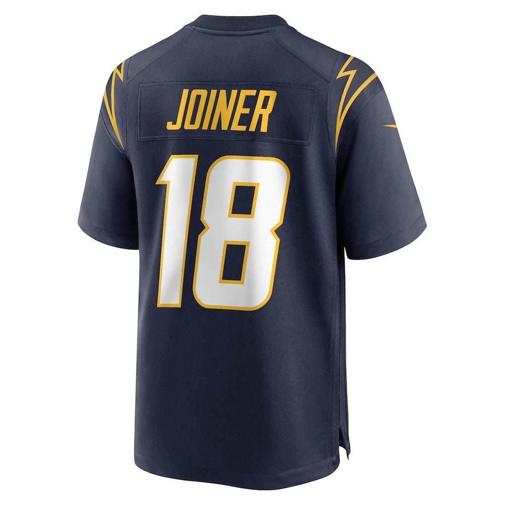 Tlead LA.Chargers #18 Charlie Joiner Navy Retired Player Alternate Game Jersey