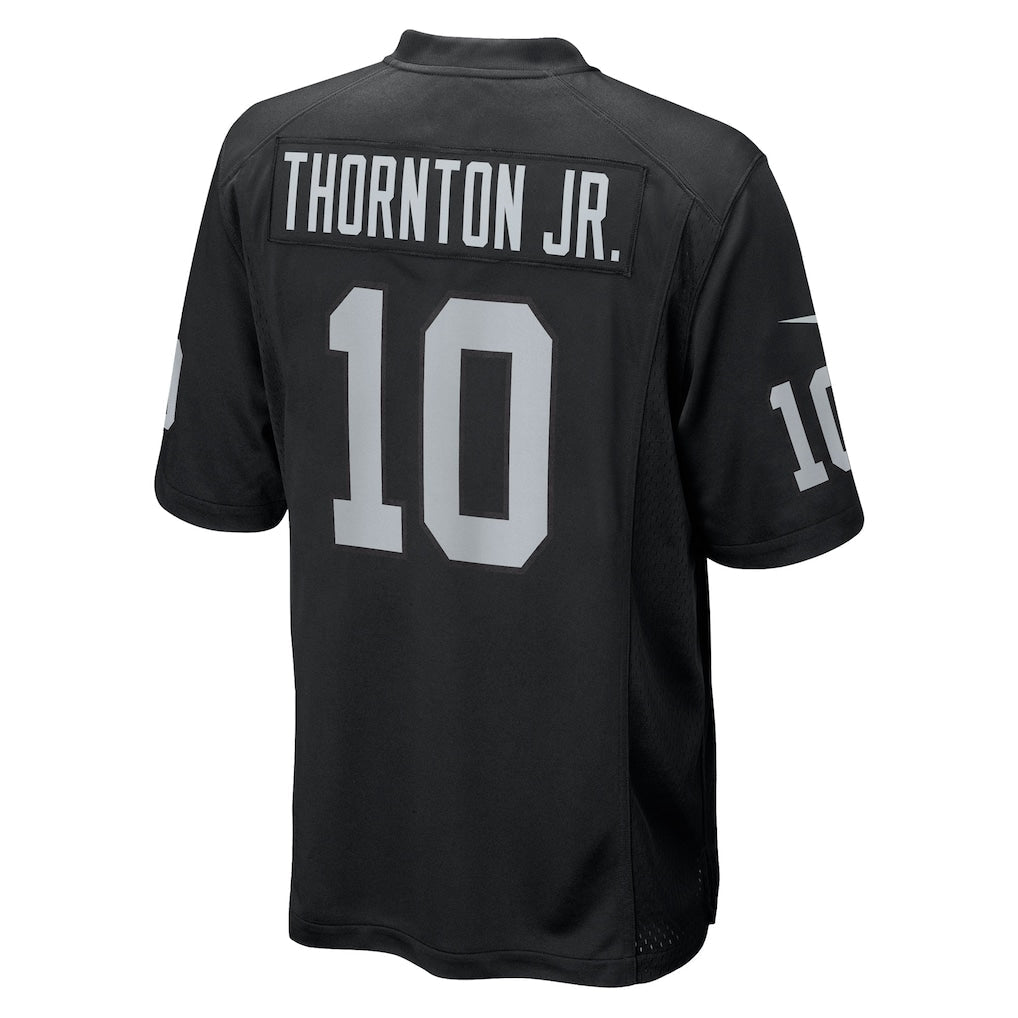 Tlead LV.Raiders #10 Dont'e Thornton Jr. Black Team Game Jersey