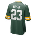 Tlead GB.Packers #23 Emanuel Wilson Green Team Game Jersey