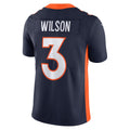 Tlead D.Broncos #3 Russell Wilson Navy Vapor Untouchable Limited Jersey