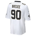Tlead NO.Saints #90 Bryan Bresee White Game Jersey