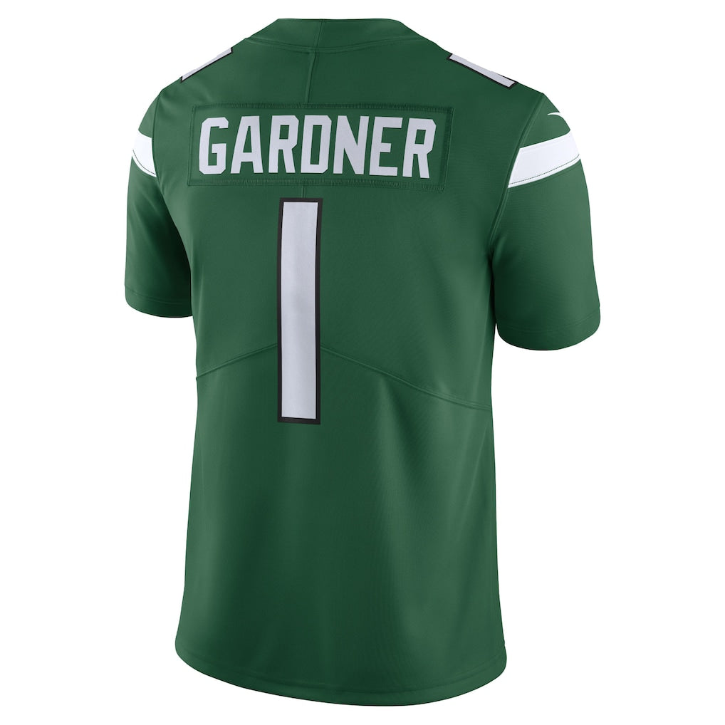 Tlead NY.Jets #1 Ahmad Sauce Gardner Green Vapor Limited Jersey