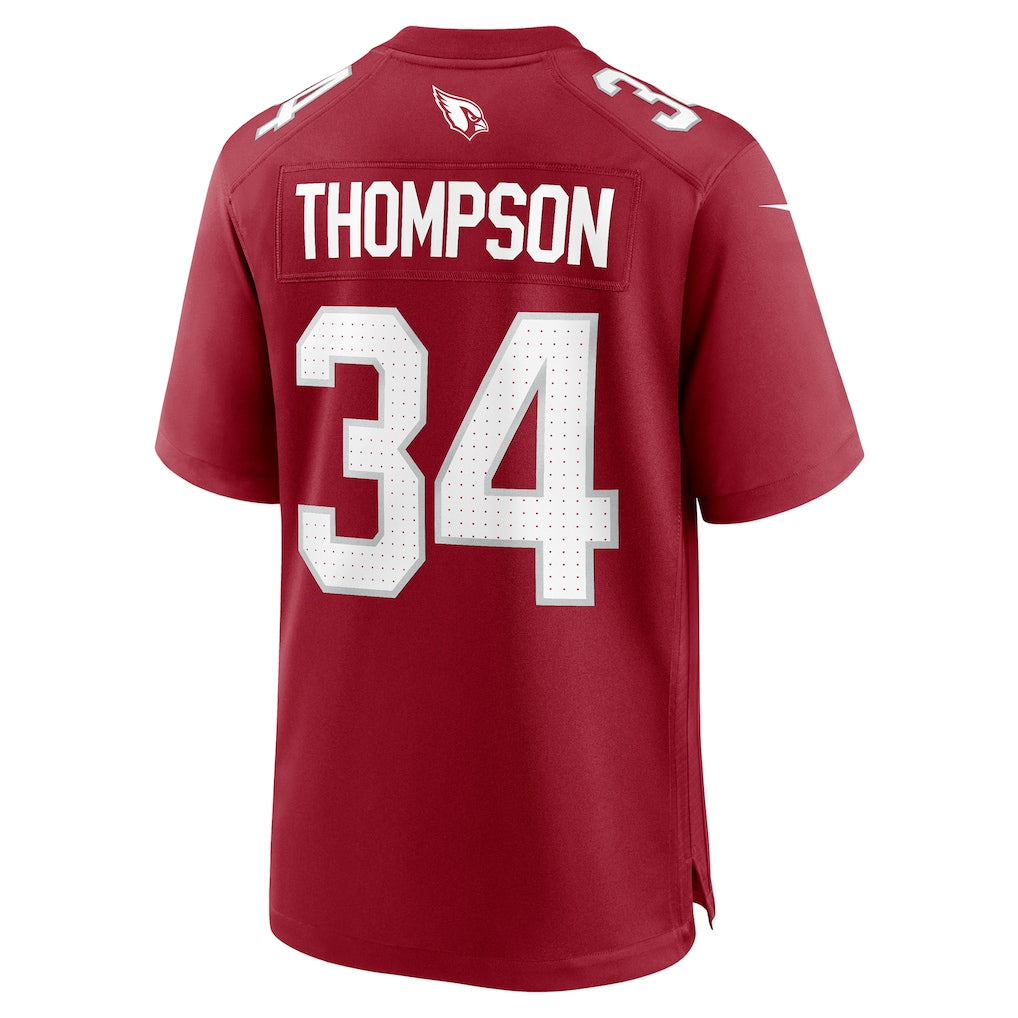 Tlead A.Cardinals #34 Jalen Thompson Cardinal Team Game Jersey