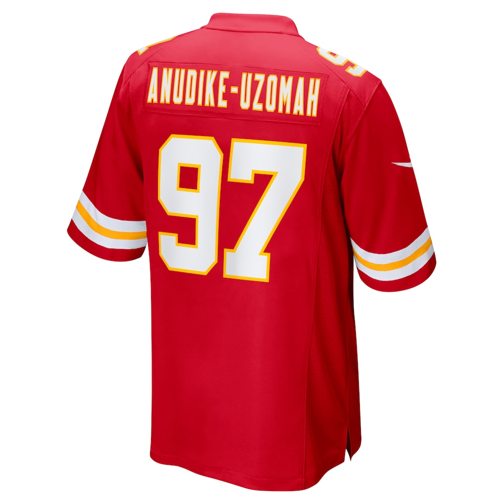 Tlead KC.Chiefs #97 Felix Anudike-Uzomah Red Game Jersey