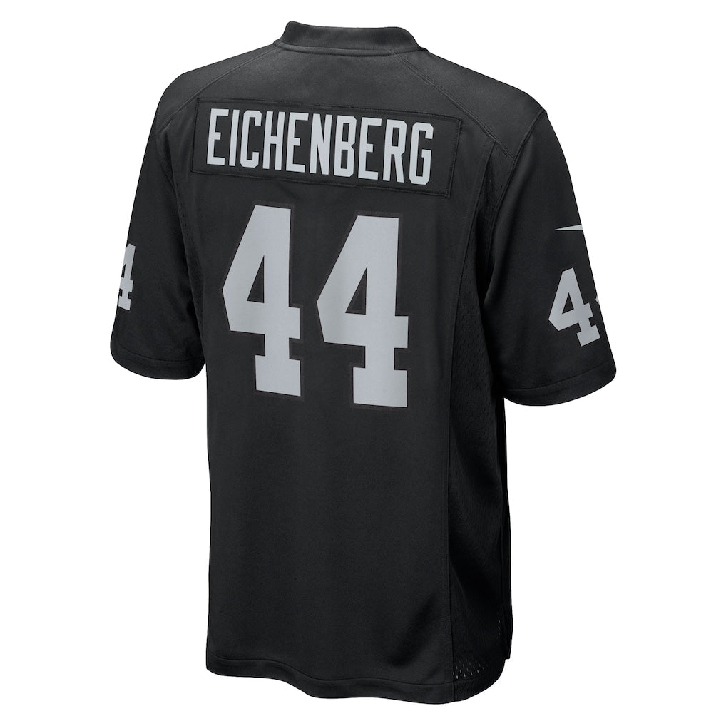 Tlead LV.Raiders #44 Tommy Eichenberg Black Team Game Jersey