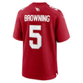Tlead A.Cardinals #5 Baron Browning Cardinal Team Game Jersey
