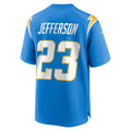 Tlead LA.Chargers #23 Tony Jefferson Powder Blue Team Game Jersey