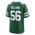 Tlead NY.Jets #56 Quincy Williams Legacy Green Game Player Jersey