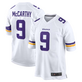 Tlead #9 J.J. McCarthy Player MN.Vikings White Game Stitched Jerseys