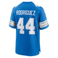 Tlead D.Lions #44 Malcolm Rodriguez Blue Game Jersey