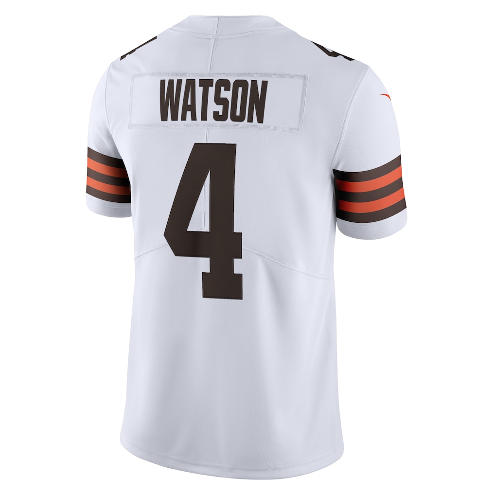 Tlead C.Browns #4 Deshaun Watson White 2020 Vapor Limited Jersey