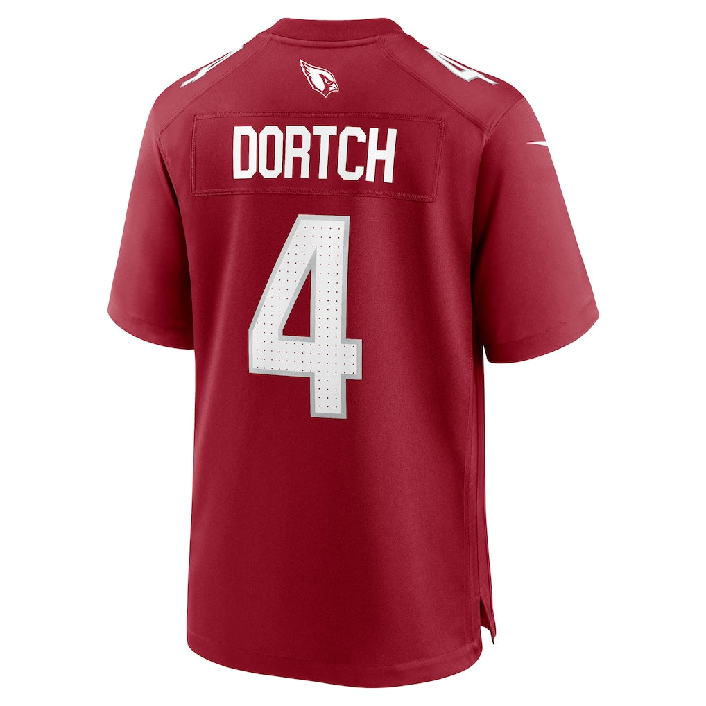 Tlead A.Cardinals #4 Greg Dortch Cardinal Team Game Jersey