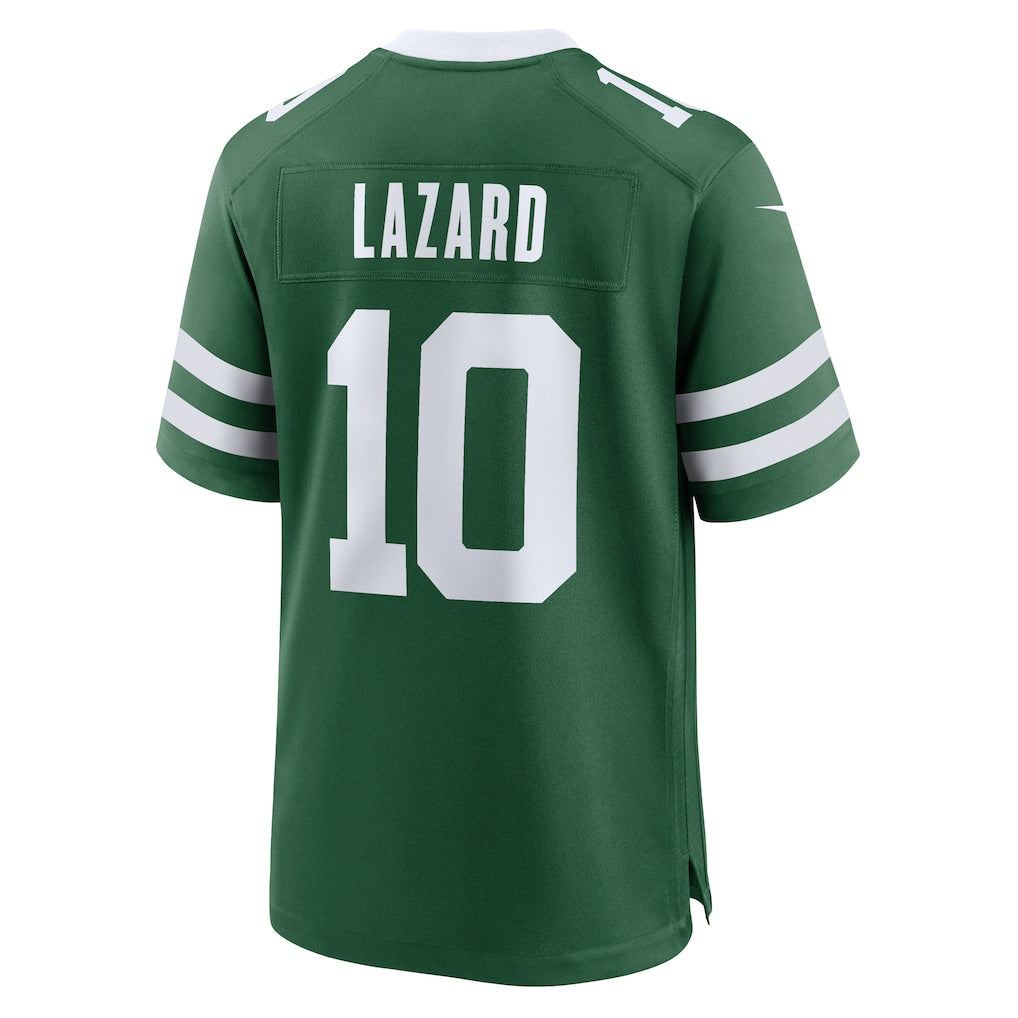 Tlead NY.Jets #10 Allen Lazard Legacy Green Team Game Jersey