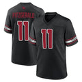 Tlead A.Cardinals #11 Larry Fitzgerald Player Black Alternate Game Stitched Jerseys