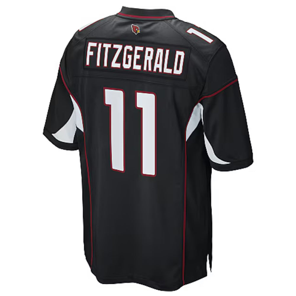 Tlead A.Cardinals #11 Larry Fitzgerald Player Black Game Stitched Jerseys