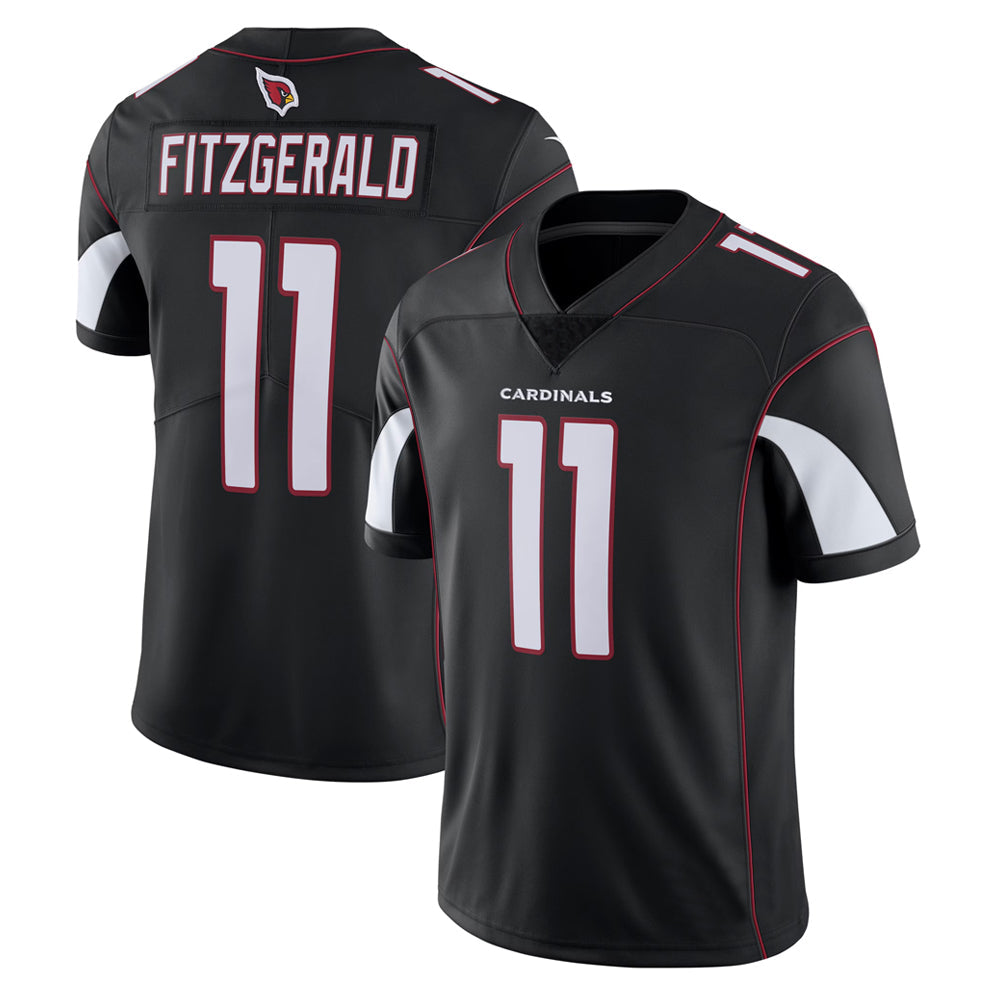 Tlead A.Cardinals #11 Larry Fitzgerald Player Black Vapor Limited Stitched Jerseys