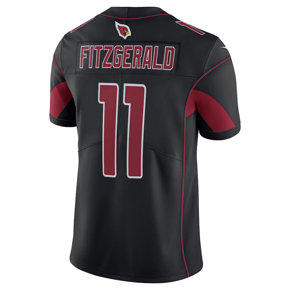 Tlead A.Cardinals #11 Larry Fitzgerald Player Black Vapor Untouchable Color Rush Limited Stitched Jerseys