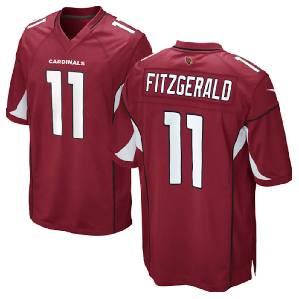 Tlead A.Cardinals #11 Larry Fitzgerald Player Cardinal Game Stitched Jerseys