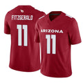 Tlead A.Cardinals #11 Larry Fitzgerald Player Cardinal Vapor F.U.S.E. Limited Home Game Stitched Jerseys