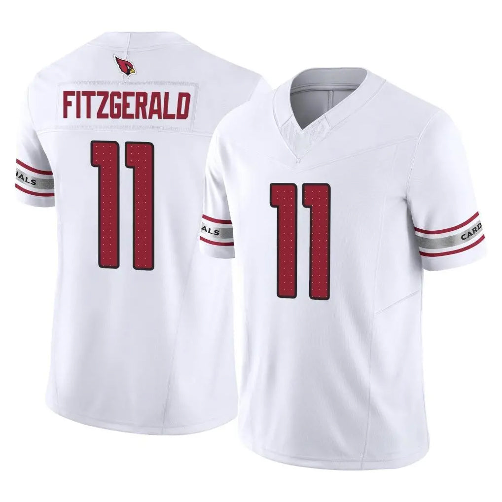 Tlead A.Cardinals #11 Larry Fitzgerald Player White Vapor F.U.S.E. Limited Home Game Stitched Jerseys