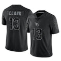 Tlead A.Cardinals #13 Kei'Trel Clark Player Black RFLCTV Limited Home Game Stitched Jerseys