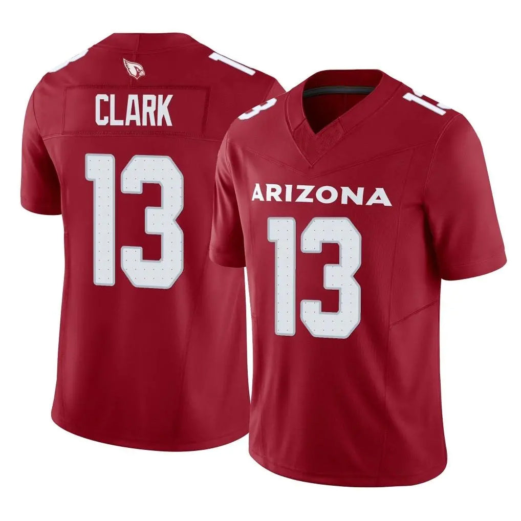 Tlead A.Cardinals #13 Kei'Trel Clark Player Cardinal Vapor F.U.S.E. Limited Home Game Stitched Jerseys