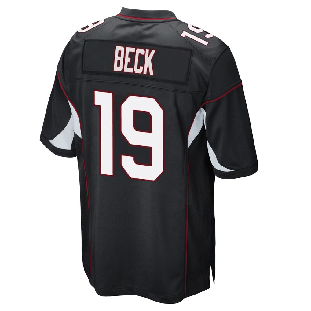 Tlead A.Cardinals #19 Carson Beck Player Black Home Game Stitched Jerseys