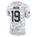 Tlead A.Cardinals #19 Carson Beck Player Camo Salute to Service Limited Home Stitched Jerseys