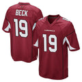 Tlead A.Cardinals #19 Carson Beck Player Cardinal Home Game Stitched Jerseys