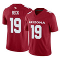 Tlead A.Cardinals #19 Carson Beck Player Cardinal Vapor F.U.S.E. Limited Home Game Stitched Jerseys