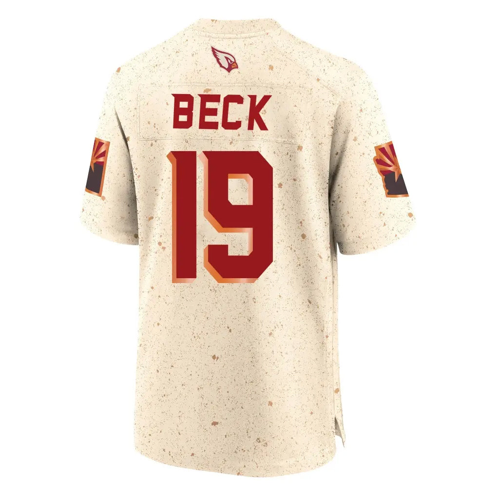 Tlead A.Cardinals #19 Carson Beck Player Cream Rivalries Collection Game Stitched Jerseys