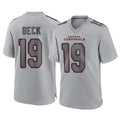 Tlead A.Cardinals #19 Carson Beck Player Gray Fashion Home Game Stitched Jerseys